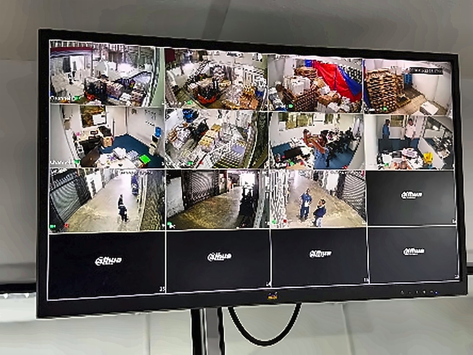 Warehouse CCTV functionality check